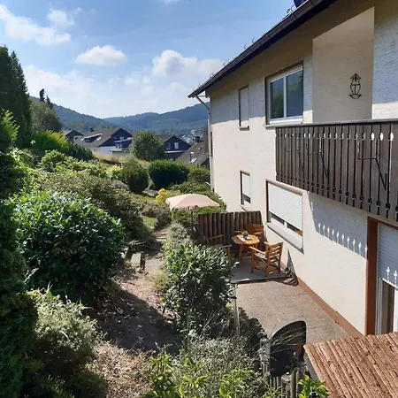 Appartement Welcome In - 26-b Am Waldrand Mit Grosser Terrasse Winterberg